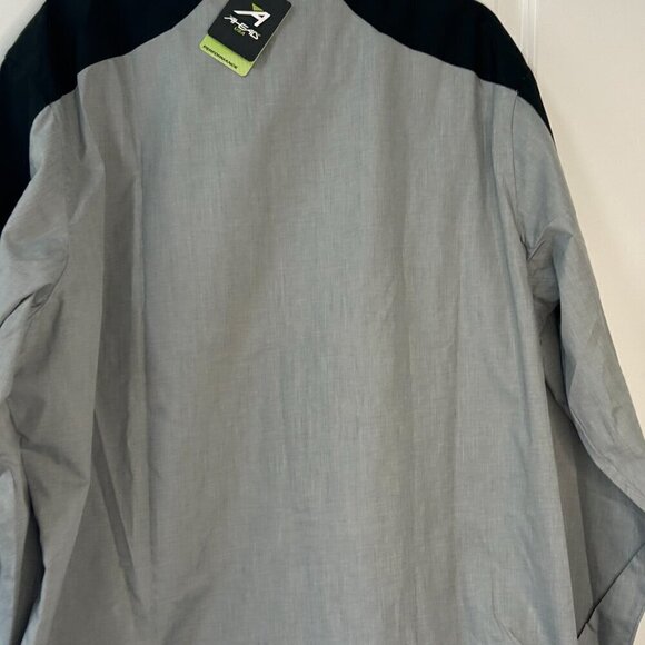 Ahead USA "The Arbor Classic" Carbon & Black Full Zip Golf Rain Jacket NWT XL - Picture 2 of 2